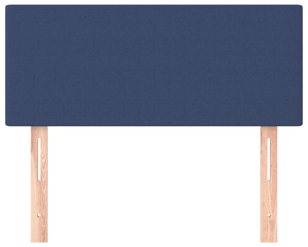 kék szövet fejtámla 100x5x78/88 cm