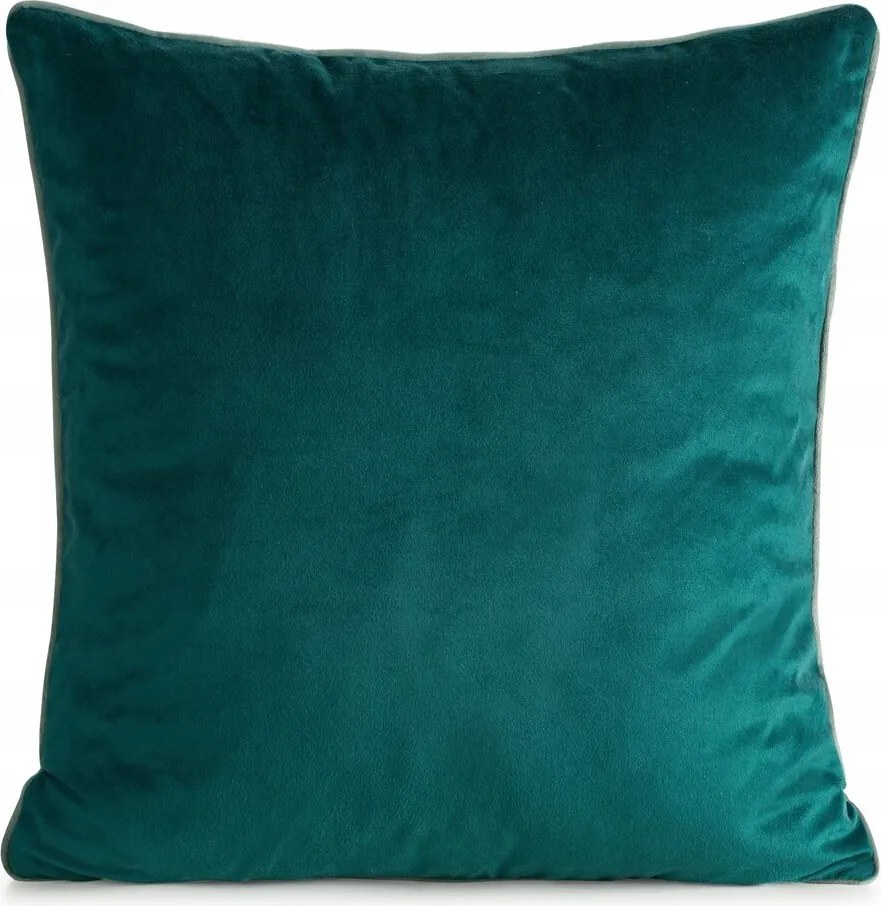 Dekoratív párnahuzat Gaja 45x45 Eurofirany sötét türkiz bársony