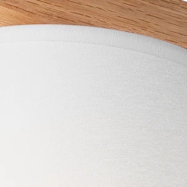 Fali lámpa ANDREA 1xE27/60W/230V tölgy/fehér