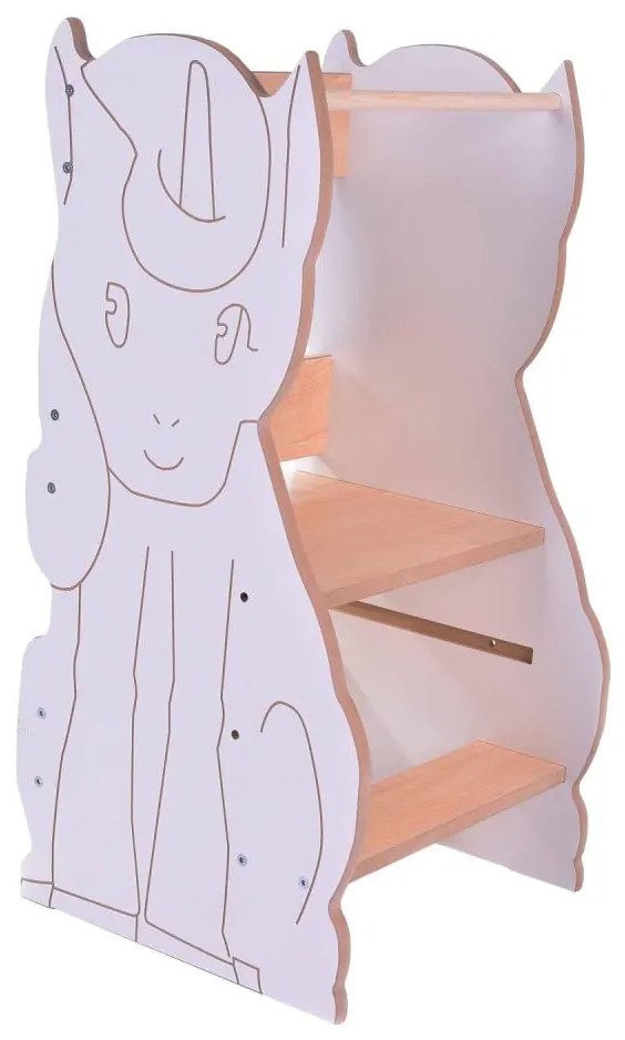 UNICORN tanulótorony fehér/juhar