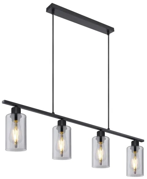 Globo 15465-4H - Csillár zsinóron HADERA 4xE27/60W/230V