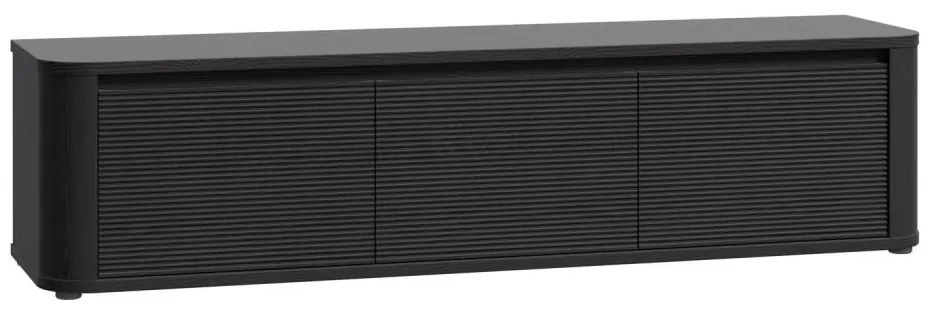 INAR fekete TV-asztal