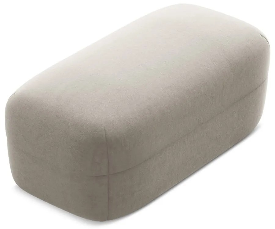 Bézs bársony lábtartó Moana – Makamii