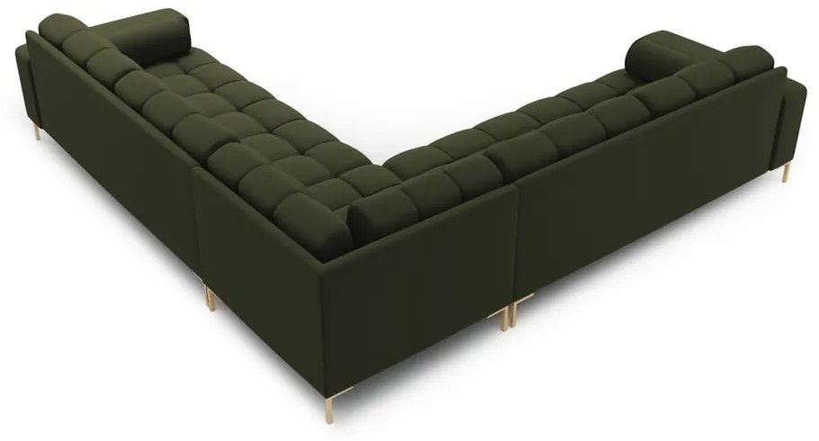 Zöld sarokkanapé (variálható) Bali – Cosmopolitan Design