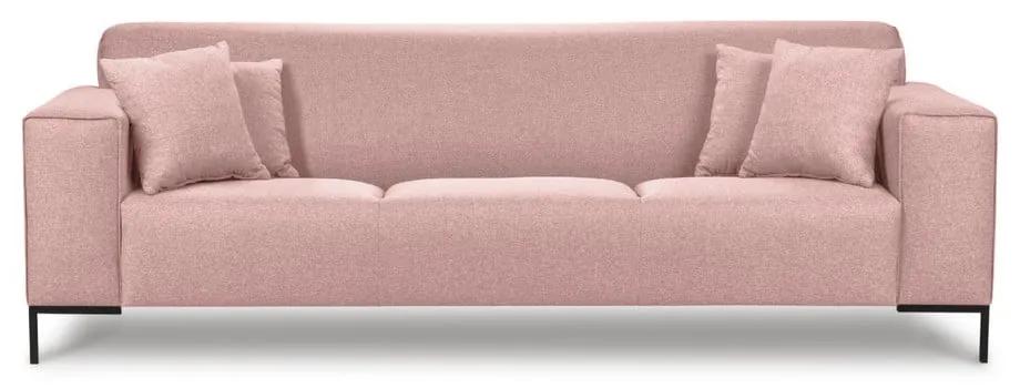 Seville rózsaszín kanapé, 264 cm - Cosmopolitan Design