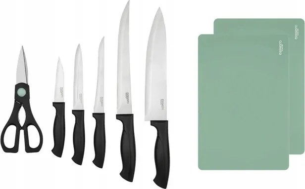 Ernesto 5 db-os késkészlet vágószőnyeggel és ollóval