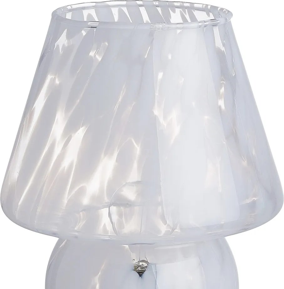 MISS MARBLE LED lámpa, fehér 21,5cm