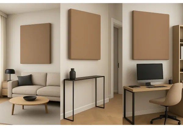 Akusztikus panel SILENCE 58x58 cm bézs