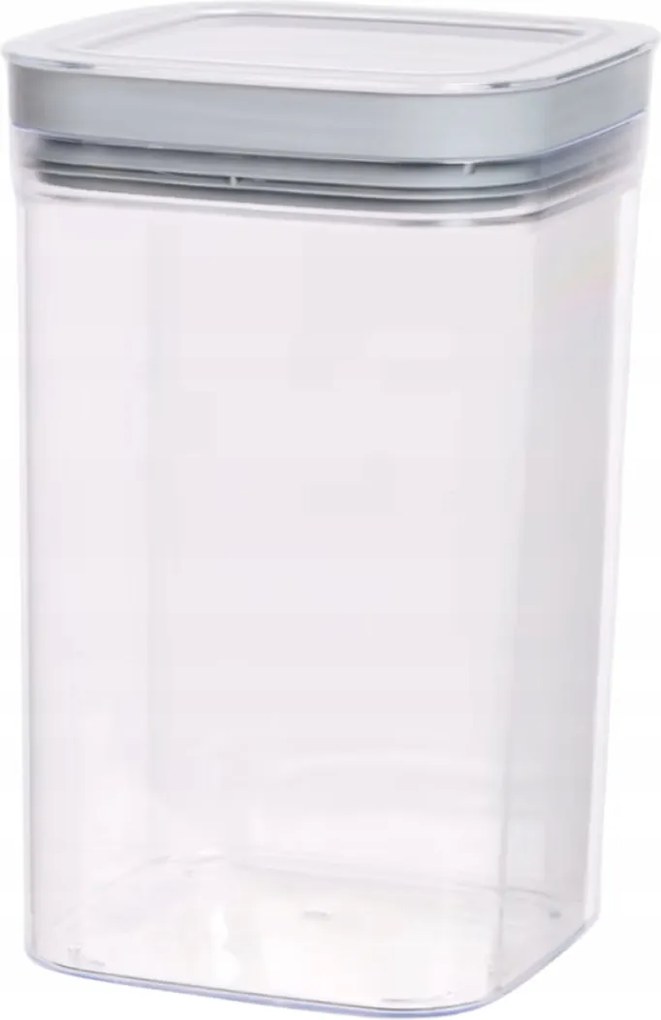 Magas Ételtároló Tartály Keksz Pelyhek A Konyhába 1,8L