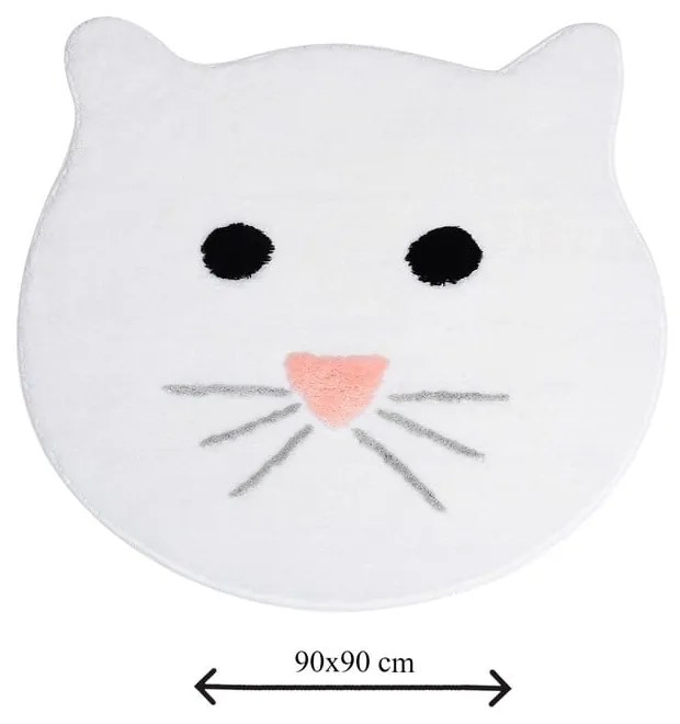 Fehér fürdőszobai kilépő 90x90 cm – Foutastic