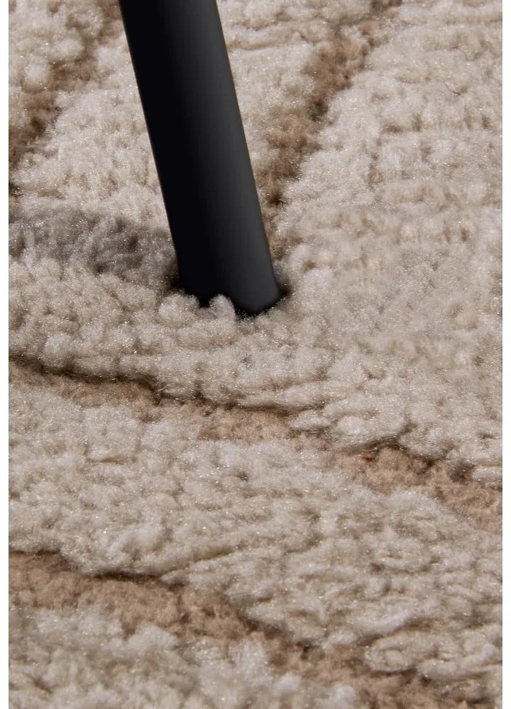 Világosbarna szőnyeg 160x235 cm Panglao New York Taupe – Elle Decoration