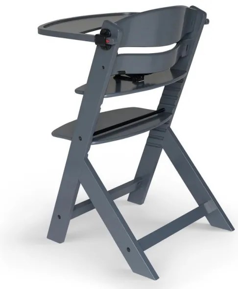 KINDERKRAFT - Gyermek étkezőszék ENOCK szürke