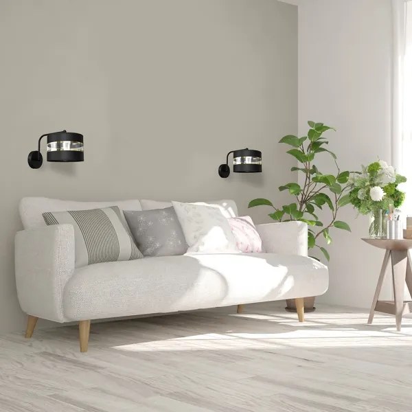 Rugalmas ULTIMO lámpa 1xE27/60W/230V fekete