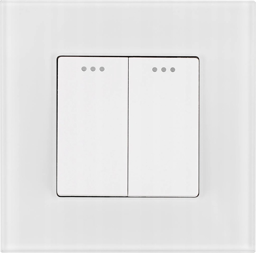 Bekapcsoló Fénykapcsoló Üveg Dupla Miuun