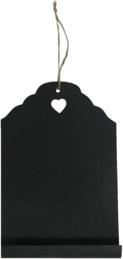 Blackboard fekete kréta tábla, 20 x 31 cm - Antic Line