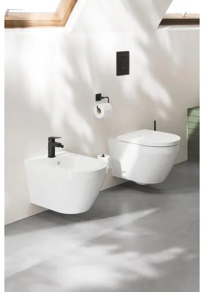 GROHE 409782430 - START CUBE WC-papírtartó, fekete