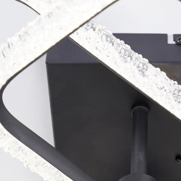 Brilliant - LED Fényerőszabályozható mennyezeti lámpatest AYDIN LED/34W/230V fekete + távirányító