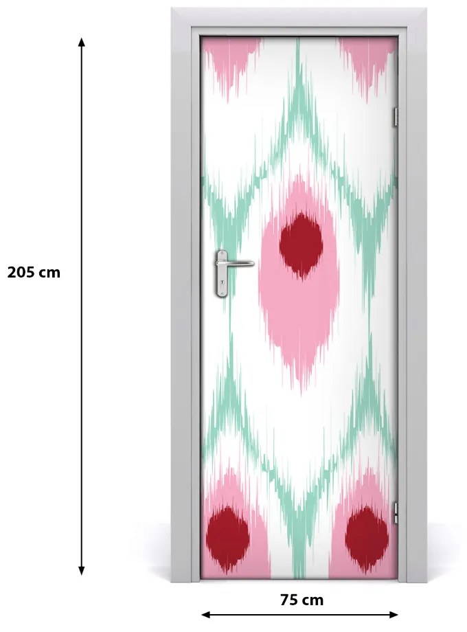 Ajtóposzter öntapadós otthon páva minta 95x205 cm