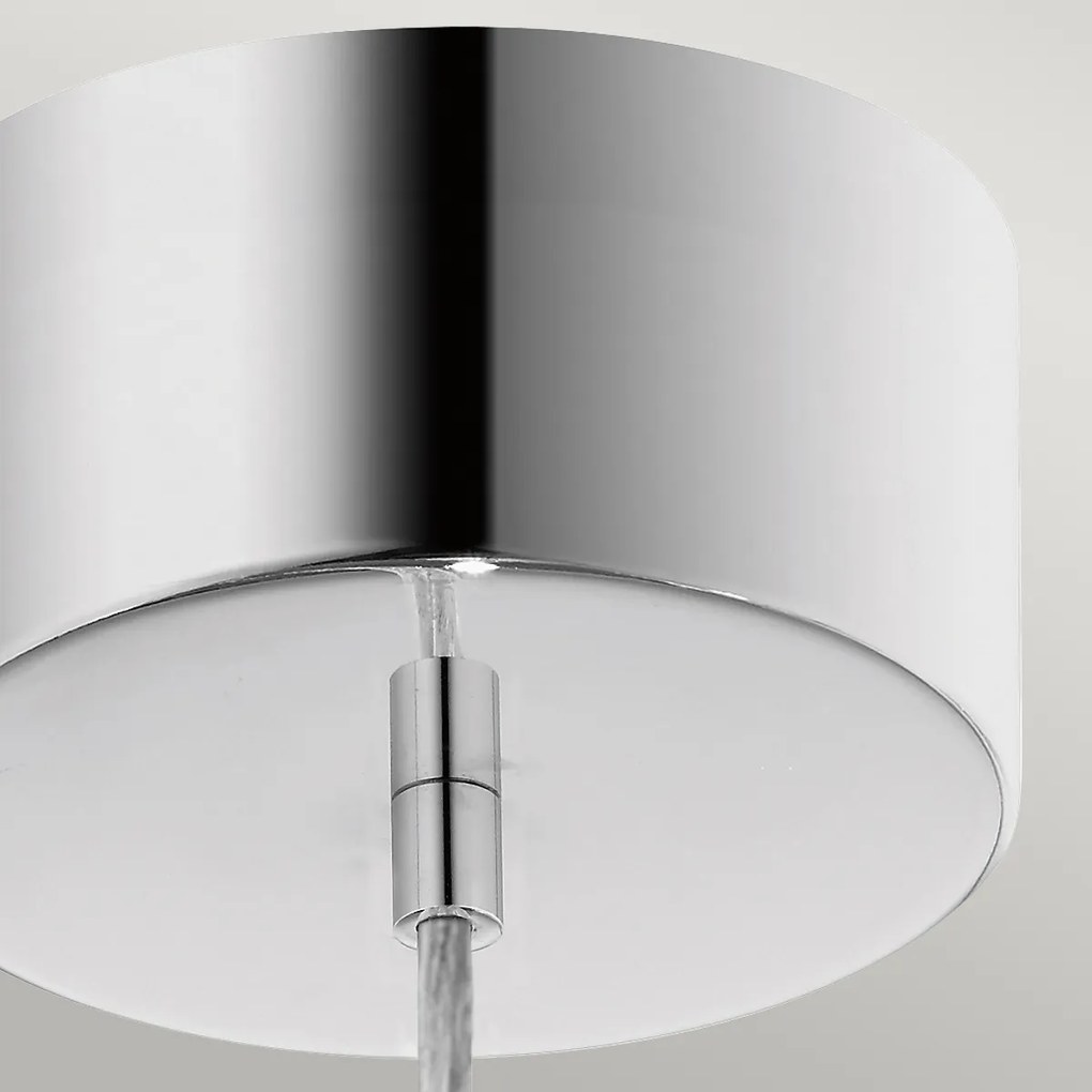 Quintiesse glamour modern függeszték moonlit csiszolt króm elsqn-moonlit-p-pc