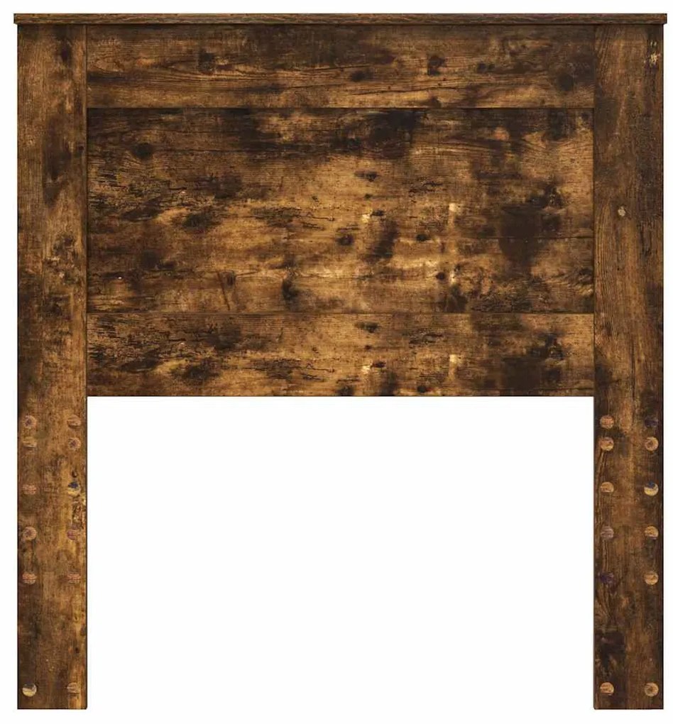 Fejtámla fejtámlával Füstölt tölgy 80 cm Faanyag