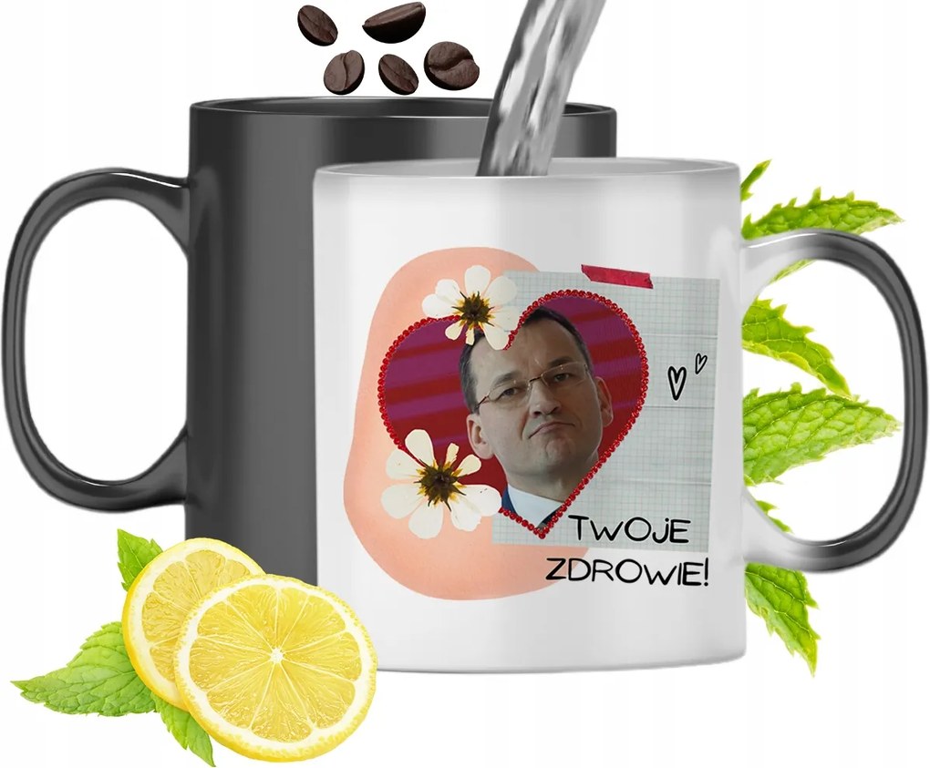 Mágikus Színváltós Bögre fényképes nyomtatással