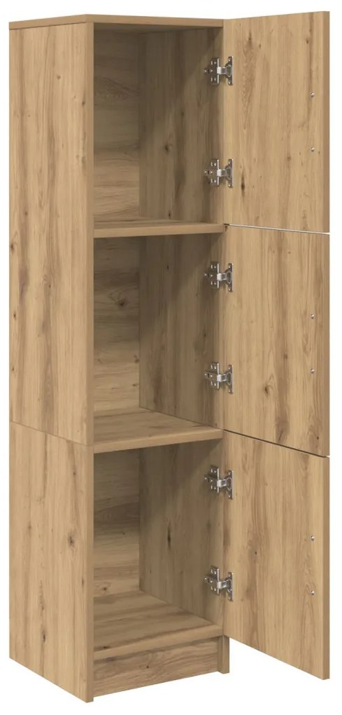 Magas Tároló kézműves tölgy 31,5 x 32 x 124 cm Faanyag