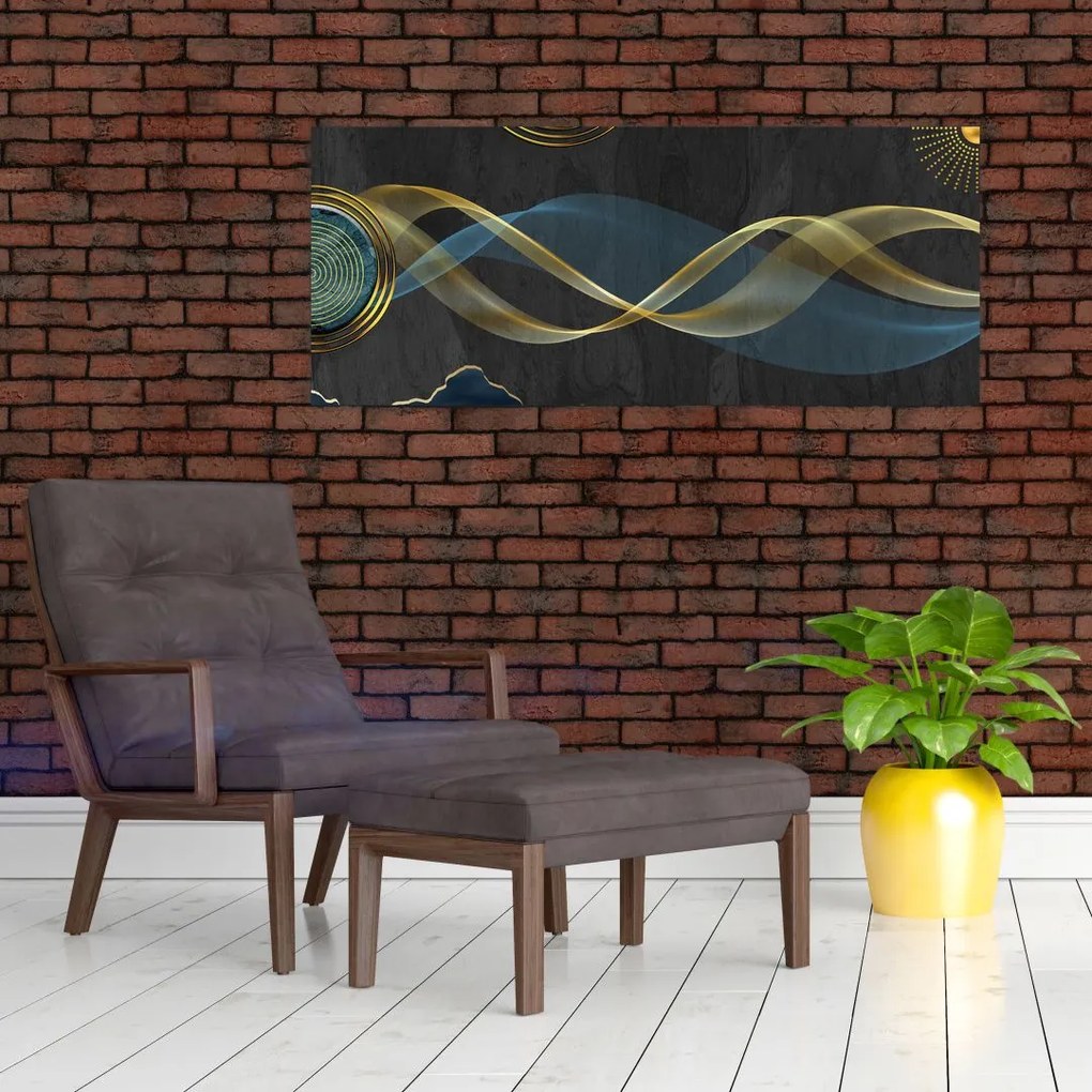 Kép - Absztrakció (120x50 cm)