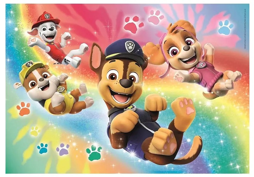 Mancs Őrjárat Rainbow 104 db-os Brilliant puzzle Clementoni