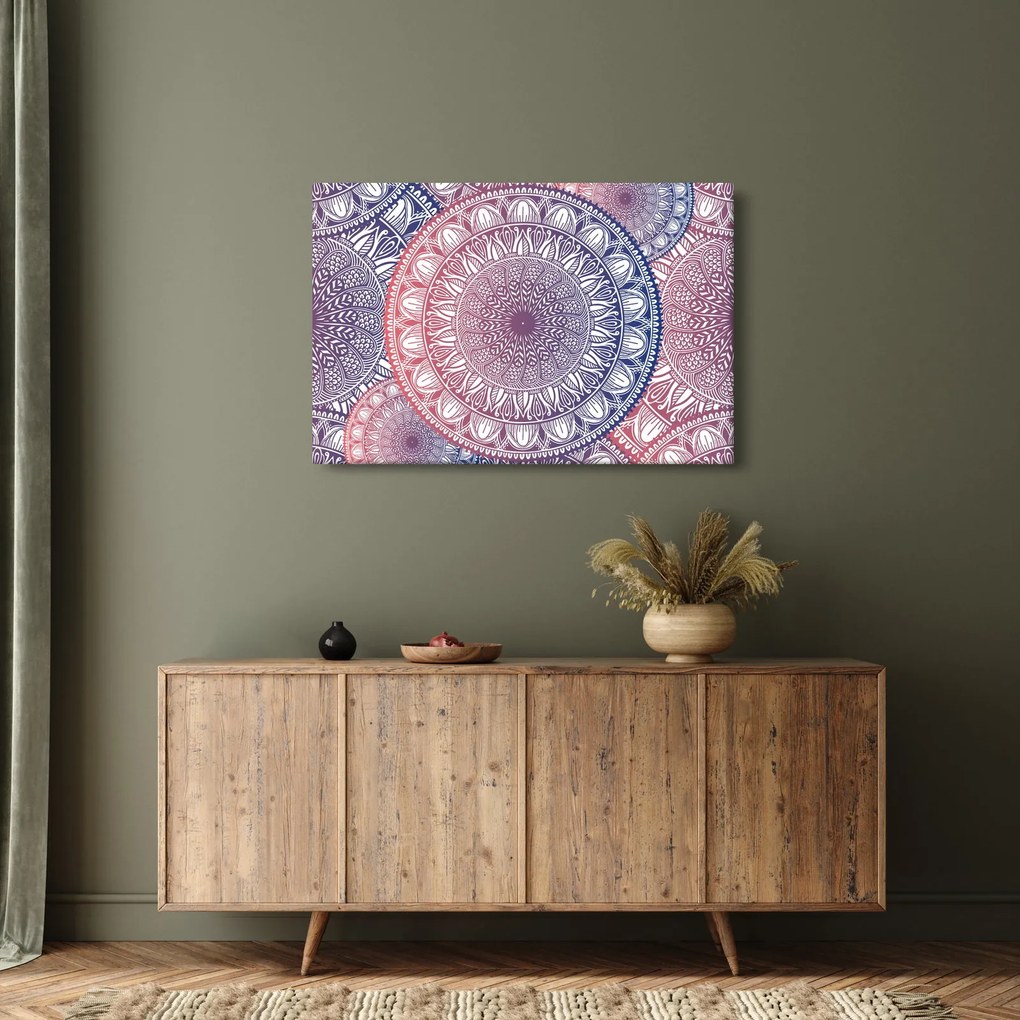 Mandala kép (90x60 cm)