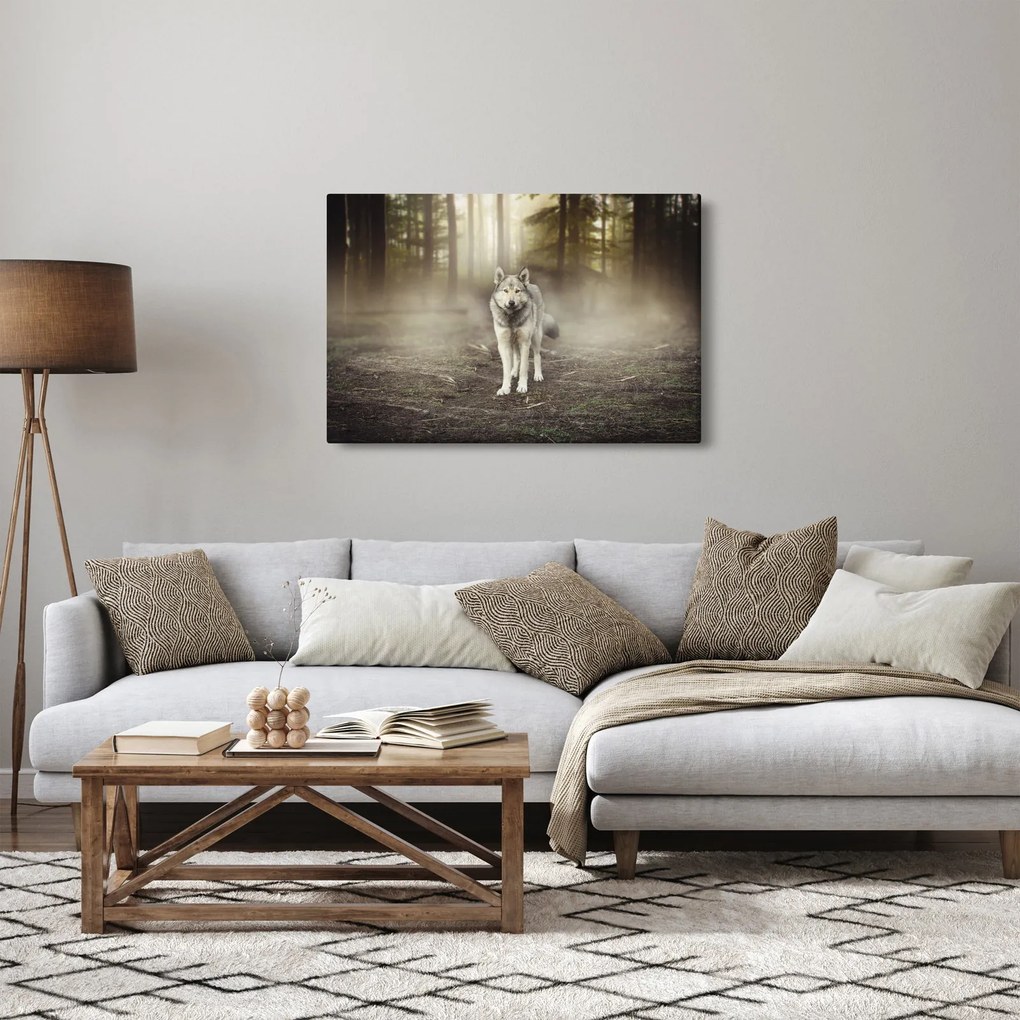 Kép - erdő őr (90x60 cm)