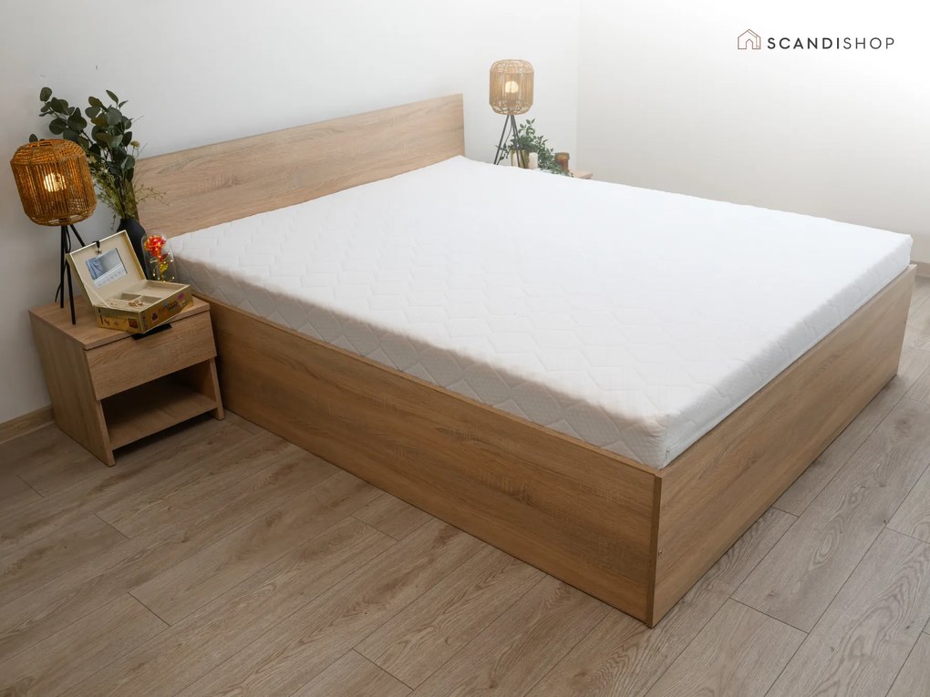 Kókusz matrac COCO MAXI 20 cm 140 x 200 cm Matracvédő: Matracvédővel