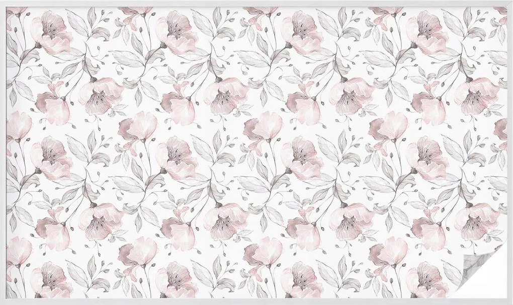 Ablakfólia Öntapadós Adatvédelem Rózsalevelek 200x116 cm