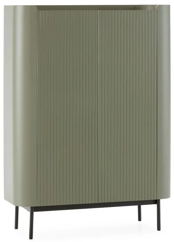 Zöld szekrény 100x140x40 cm Willa – MOME