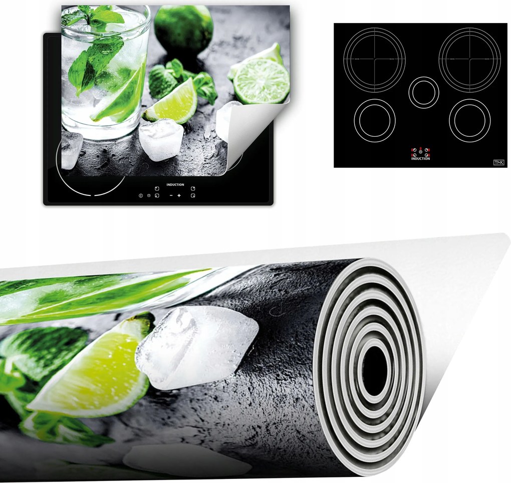 Vinyl Szőnyeg A Konyhába Több Hely 70x52 mész víz