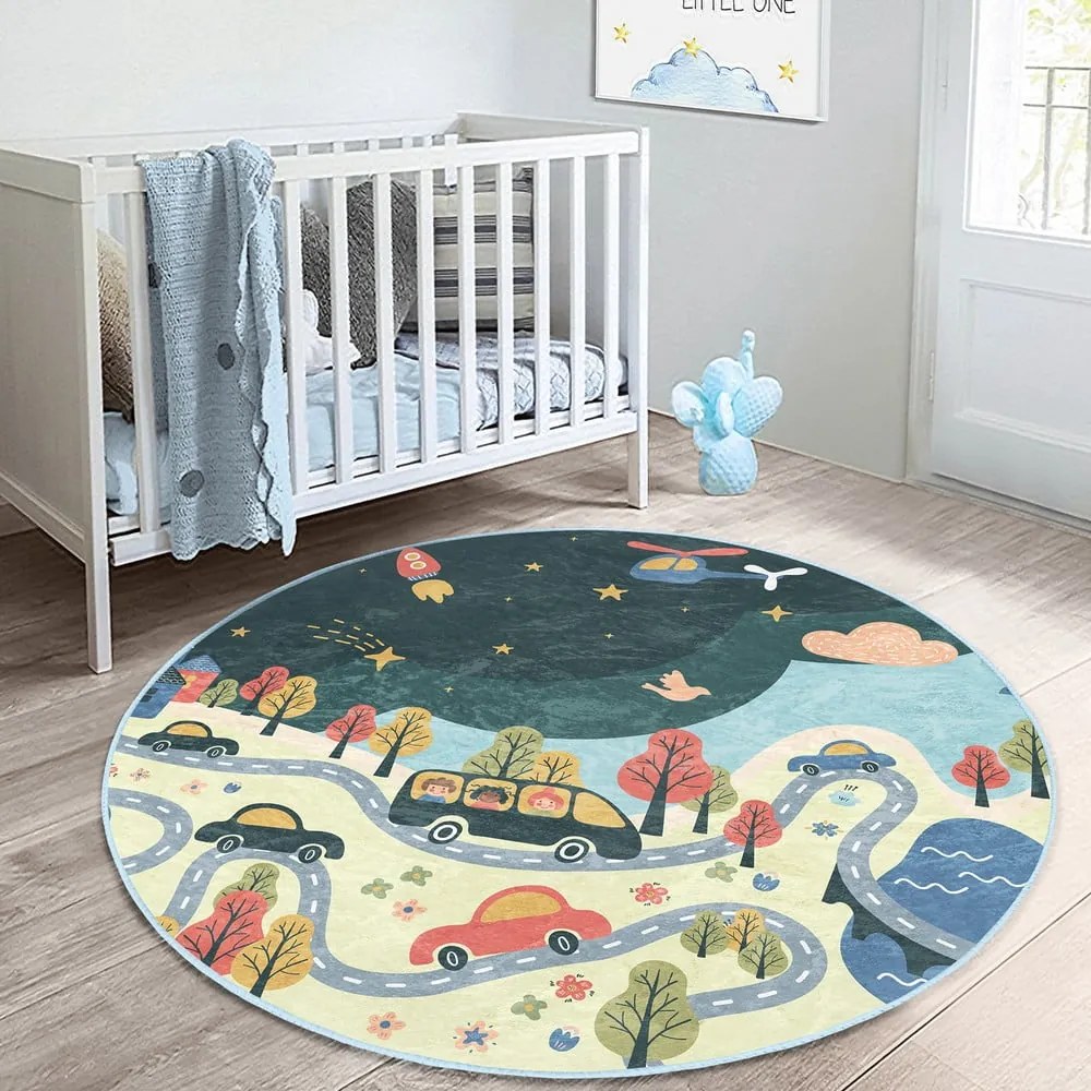 Gyerek szőnyeg ø 120 cm Comfort – Mila Home