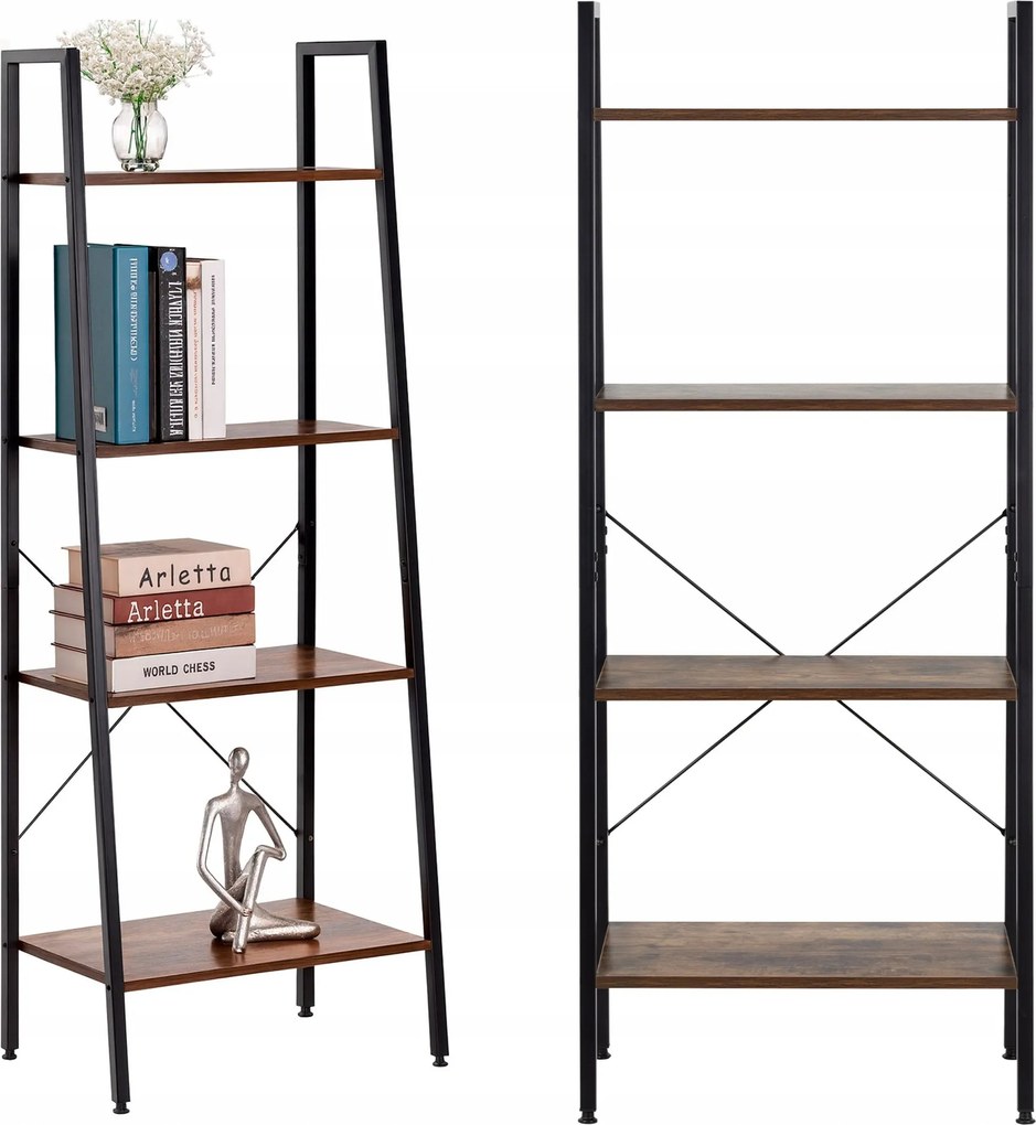 Irodai Könyvespolc Ipari Létra Fém