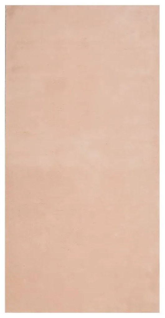 HUARTE púderszínű rövid szálú puha és mosható szőnyeg 100x200cm