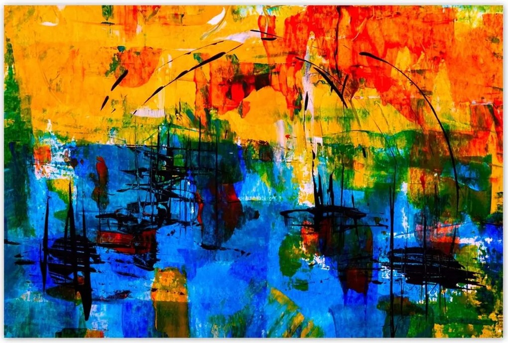 Poszterek 120x80 Absztrakt Nyilas