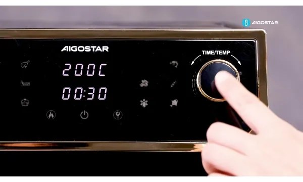 Aigostar - Forró levegős sütő 8l 1700W/230V