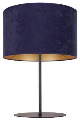 Duolla - Asztali lámpa ROLLER 1xE14/15W/230V átm. 20 cm kék/arany