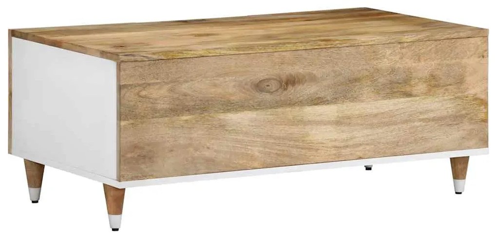 Tömör mangófa dohányzóasztal 100 x 54 x 40 cm