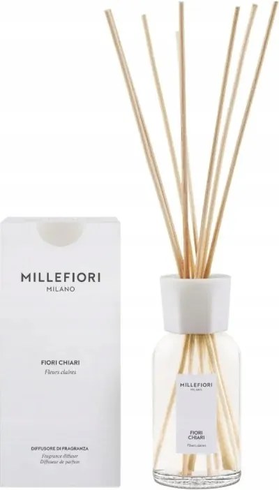 Millefiori Fiori Chiari 250 ml aroma diffúzor pálcikákkal