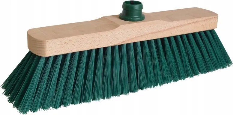 Univerzális seprű York sepréshez 28 cm Sara zöld-fekete