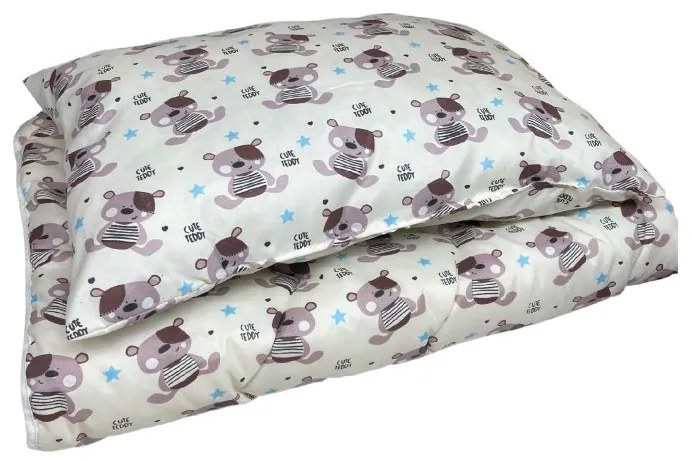 Gyermek antiallergén szett DeLuxe 90x135 cm - Tedy Cute Méret paplan - párna: 90x135 cm
