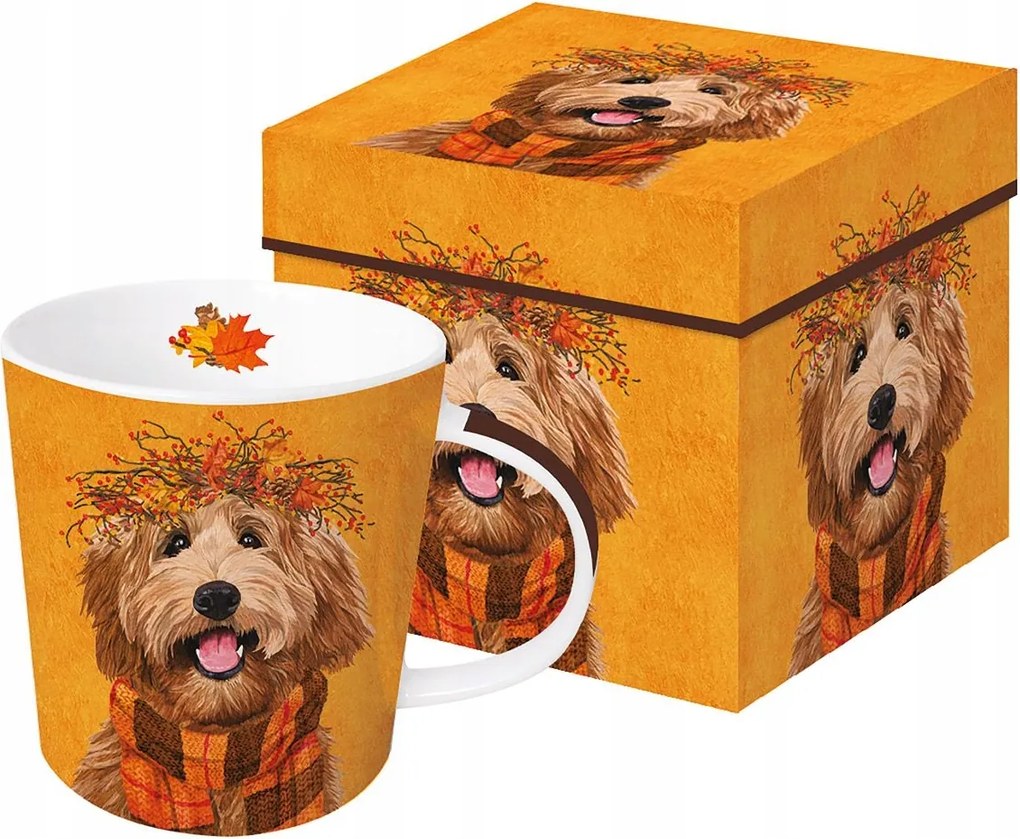 Dudley Nagy Porcelán Bögre Őszi kutya