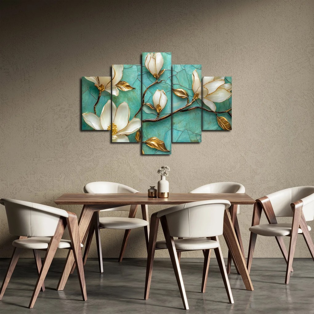 Kép - 3D magnóliák (150x105 cm)