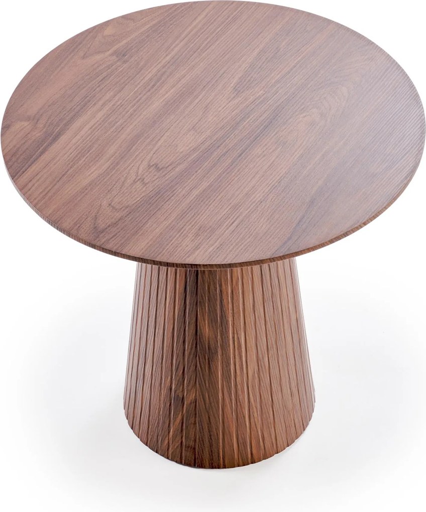 Stellis kerek dohányzóasztal 60 cm - dió