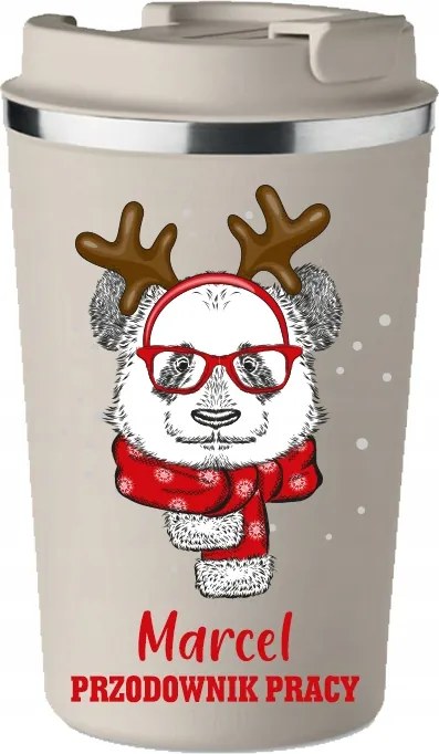 Névre Szóló thermo bögre karácsonyi ajándék KT_791