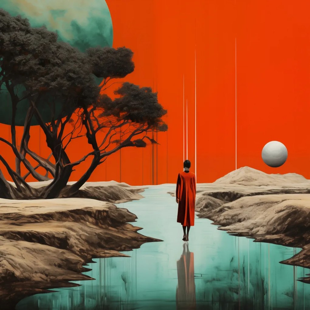 Poszter 80x80cm A Vízi Döntés Ösvénye