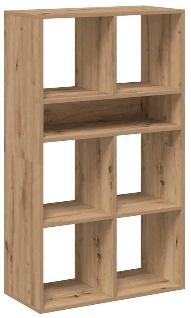 könyvszekrény kézműves tölgy 66x31x112 cm szerelt fa